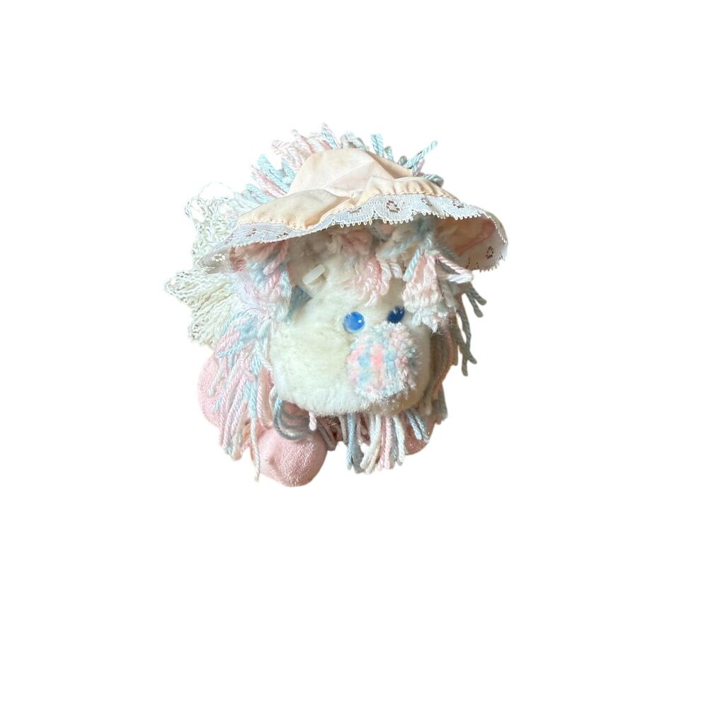 8" VINTAGE 1986 FLUPPY DOGS KENNER PINK BLUE PUPPY DOG STUFFED ANIMAL PLUSH TOY‎